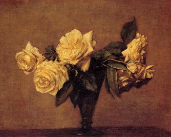 Henri Fantin-Latour : Roses VIII